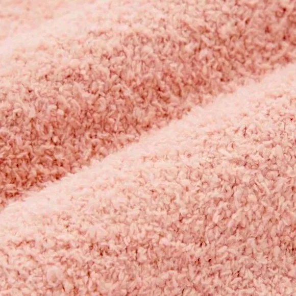 UNIQLO - 3D Knit Soft Fluffy Pants | Lounge Pants | Size XS | Color: Soft Pink - Picture 2 of 8